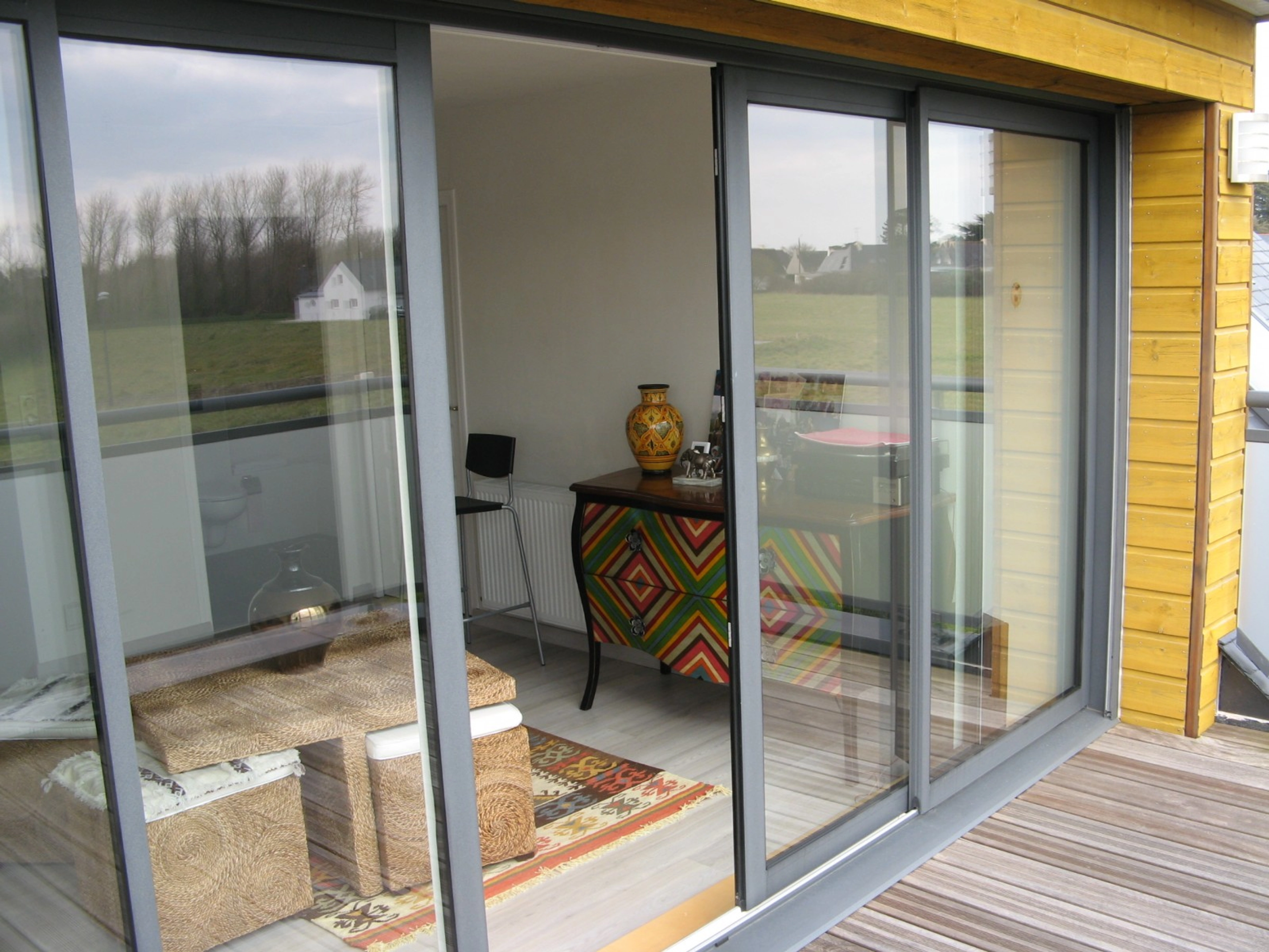 Réparation baie coulissante alu