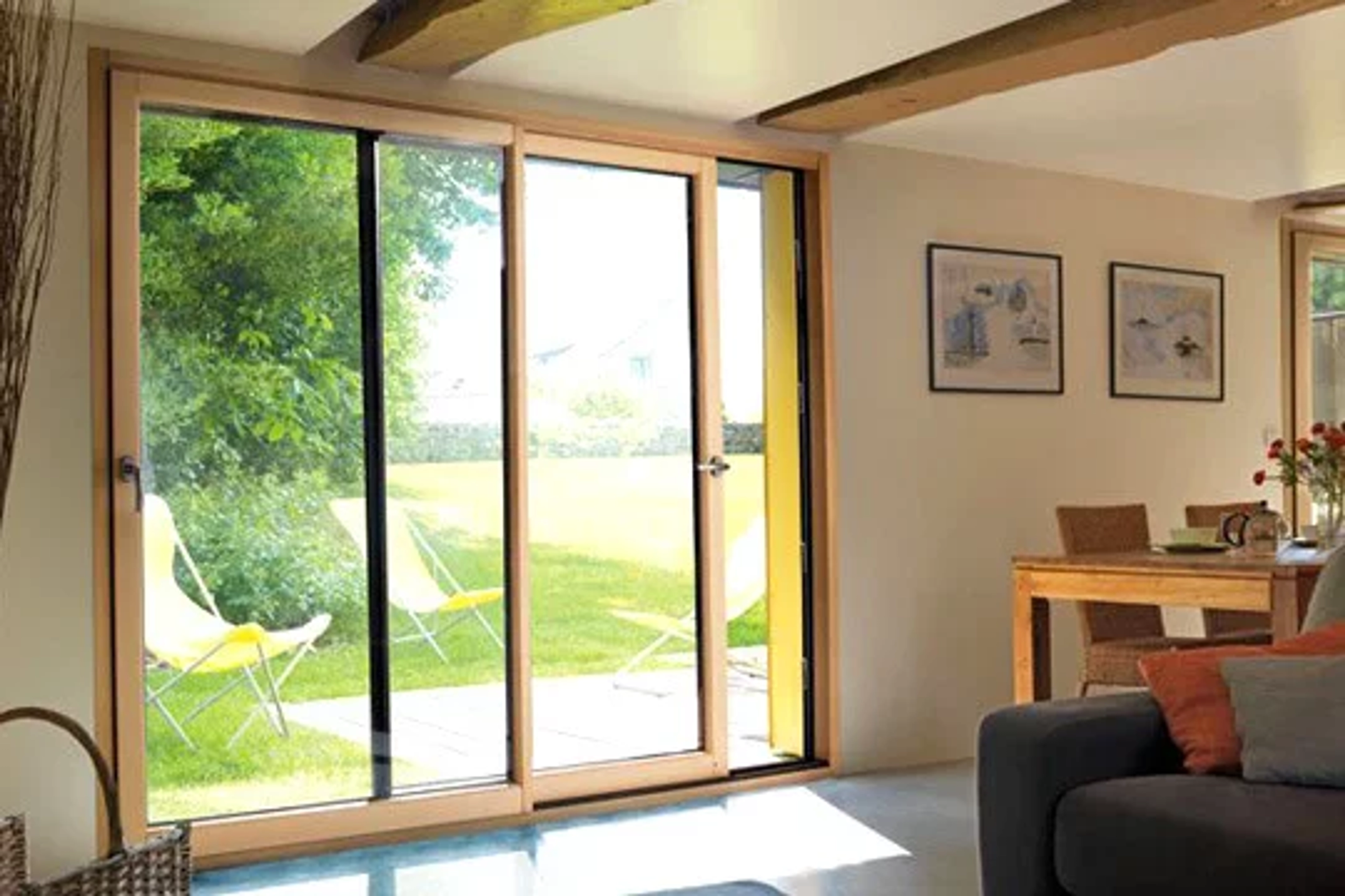 Réparation baie coulissante alu