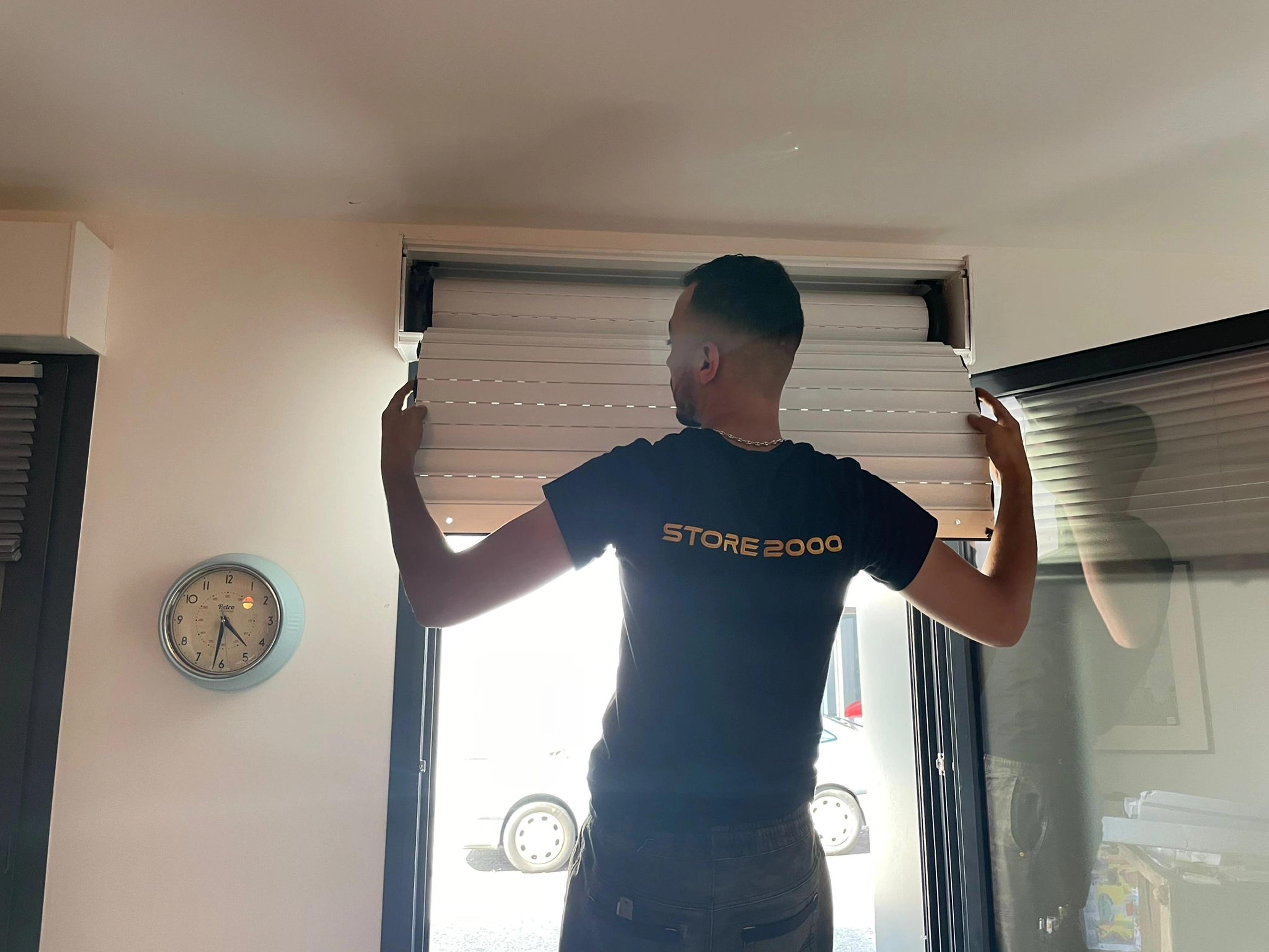 Comment ouvrir un volet roulant électrique somfy sans électricité ?