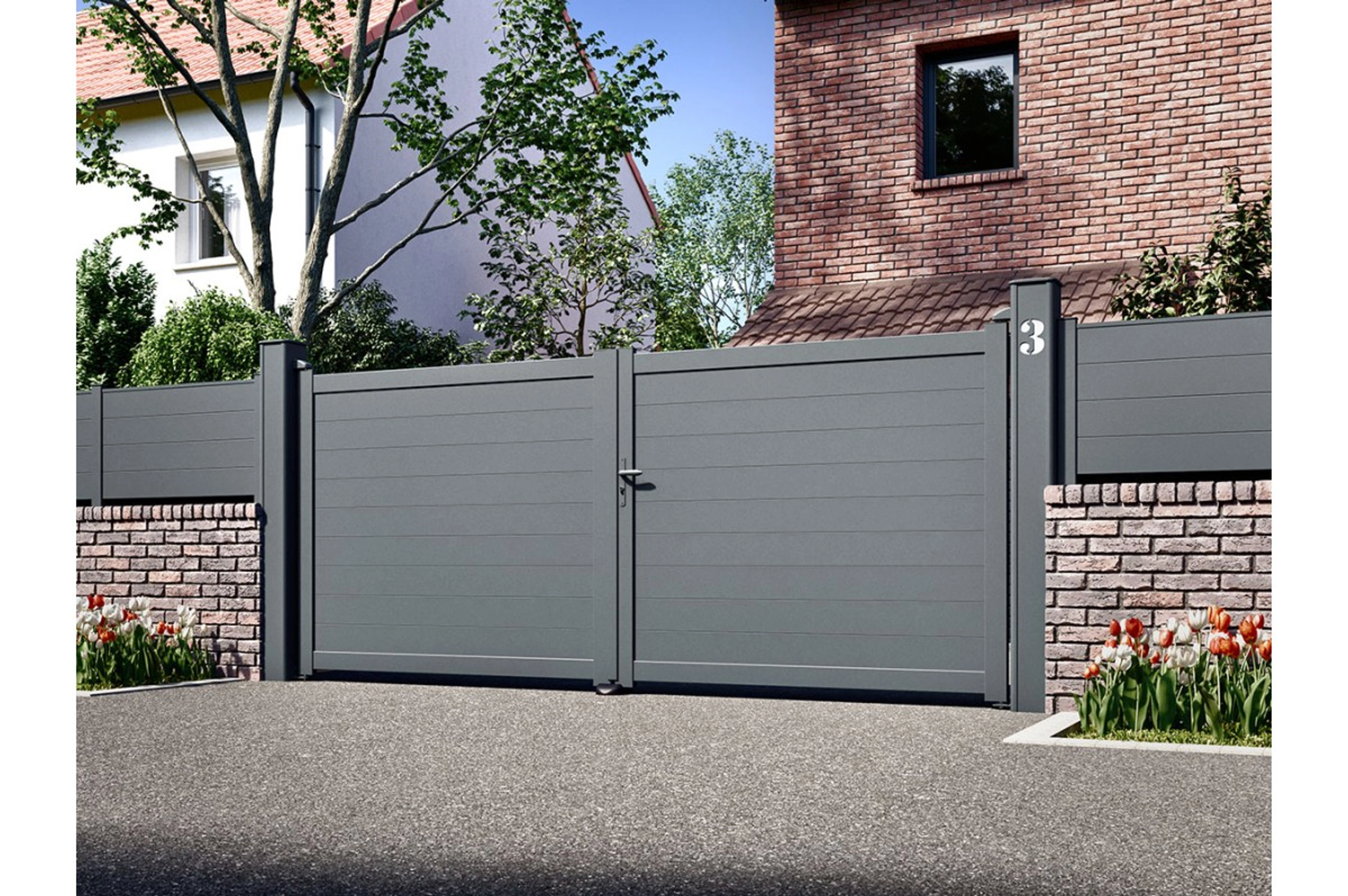 Portail coulissant ou battant : que choisir ?