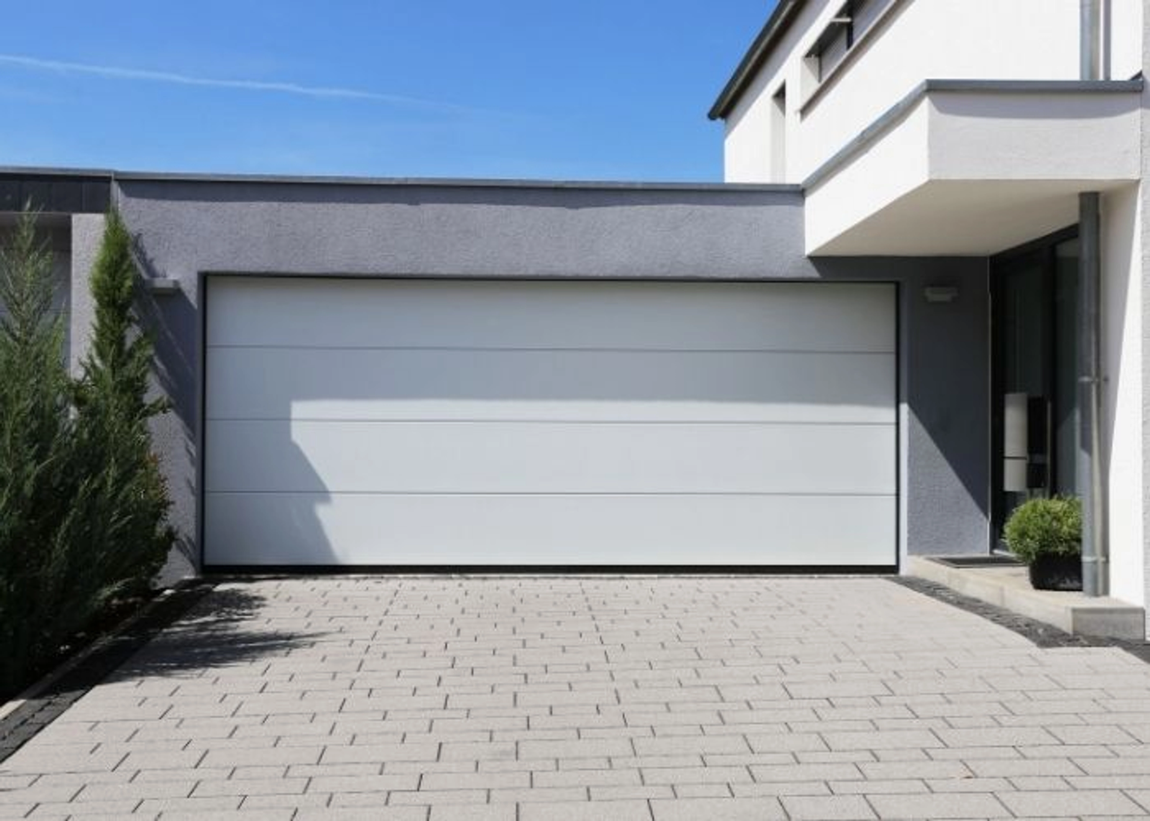 Mécanisme serrure porte de garage basculante