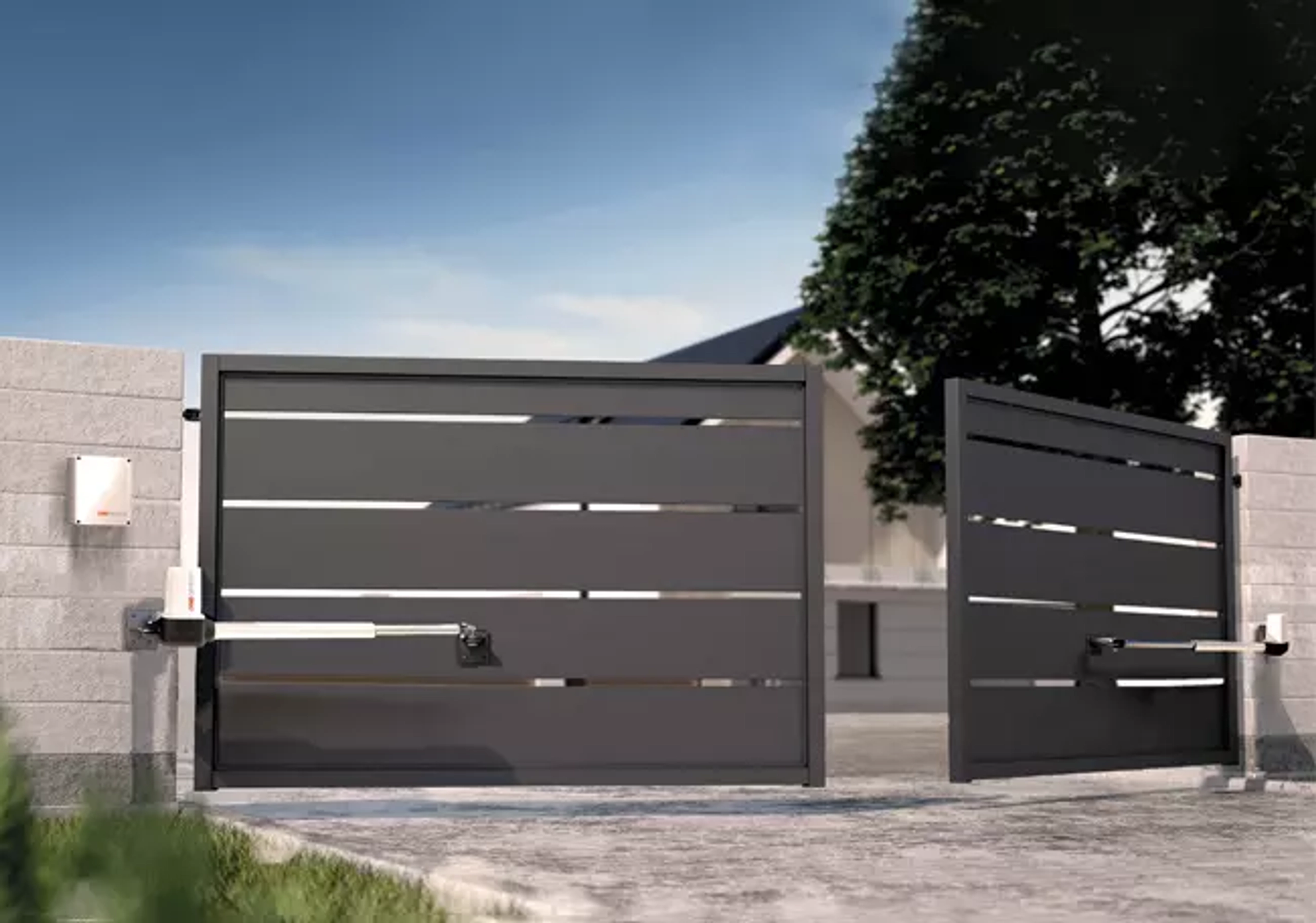 Prix d’un portail électrique 2 battants