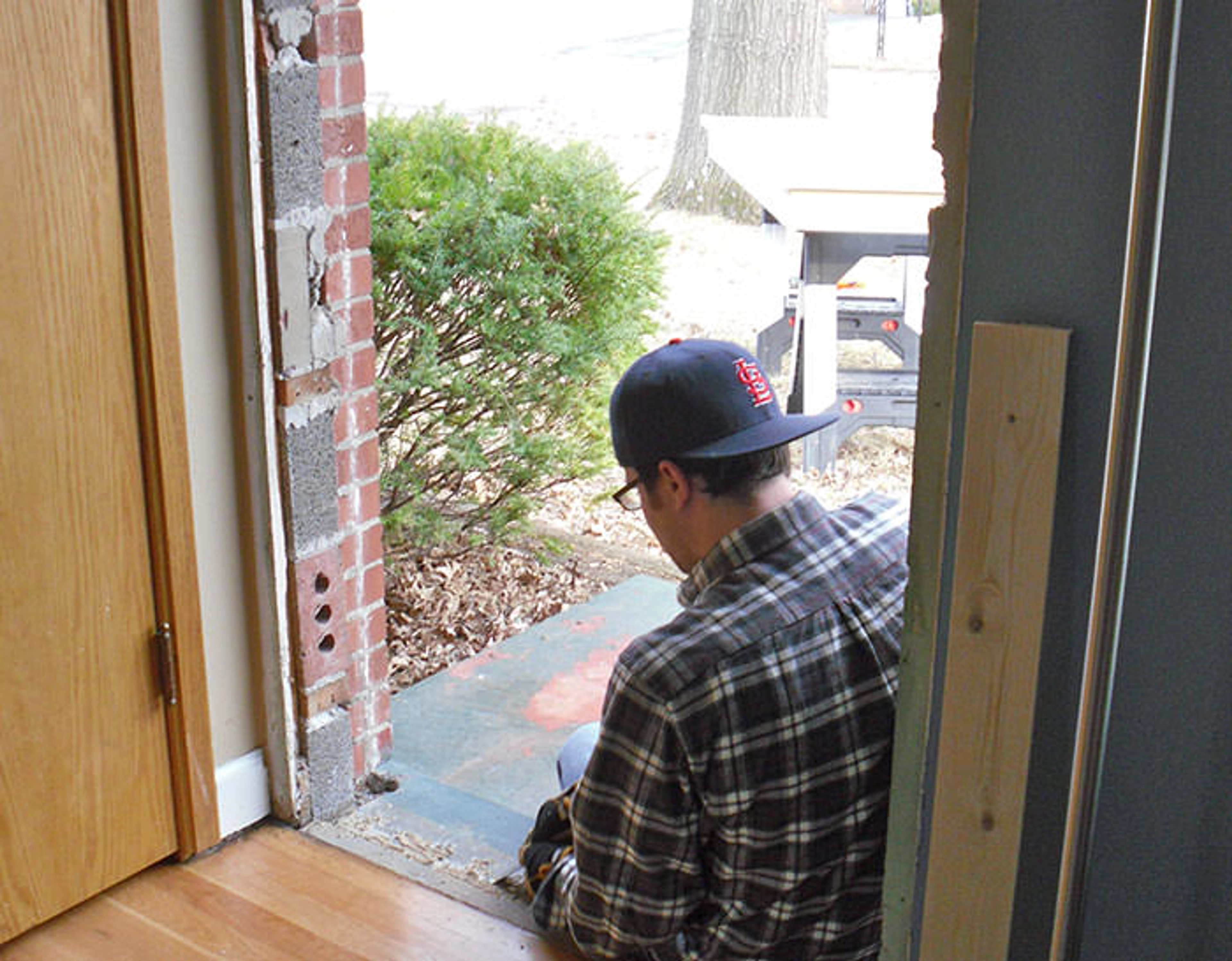 Porte d’entrée difficile à fermer