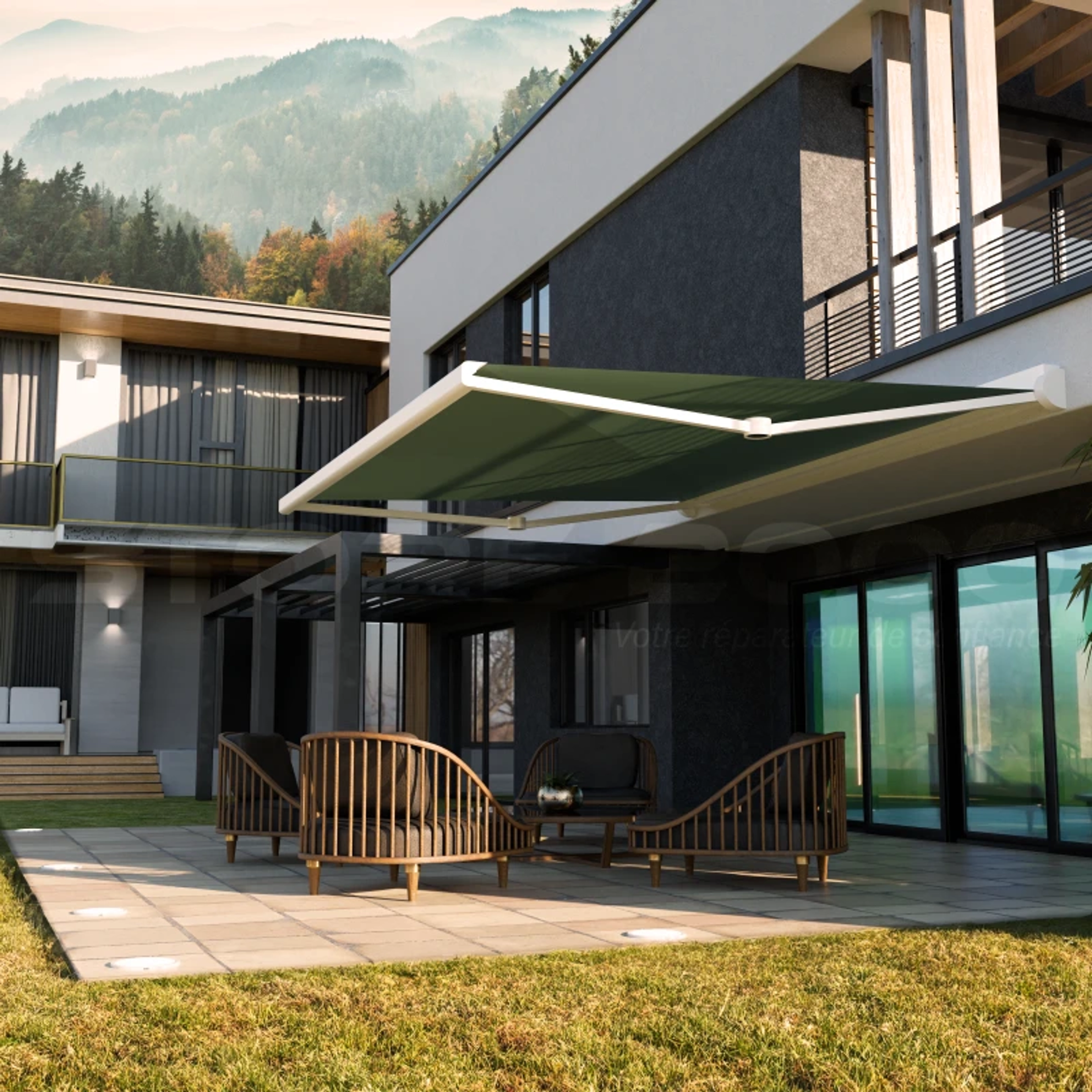 Comment remonter un store banne électrique manuellement ?