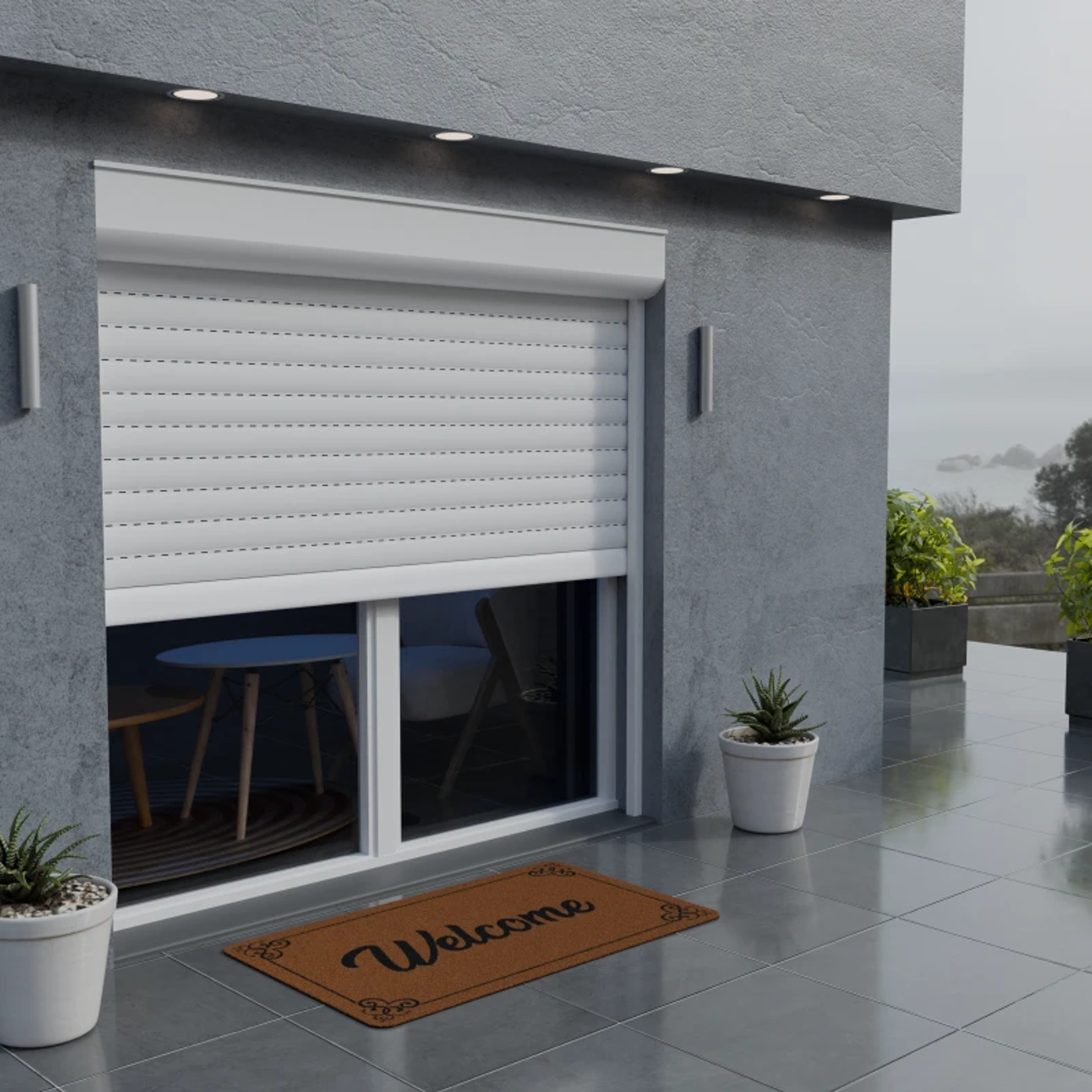 Comment descendre un volet roulant électrique bloqué en haut