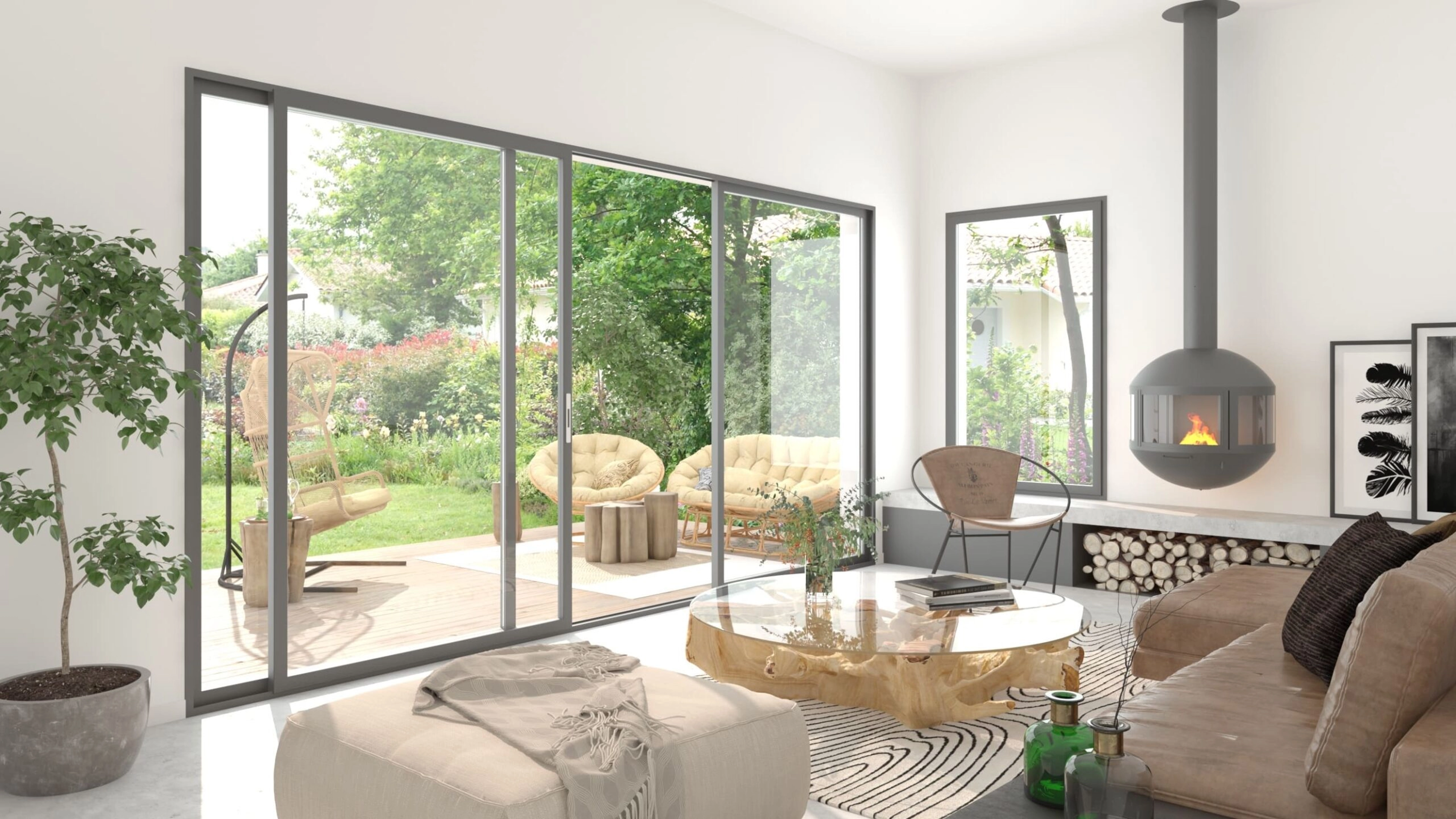 Baie coulissante dure à ouvrir : Causes et solutions