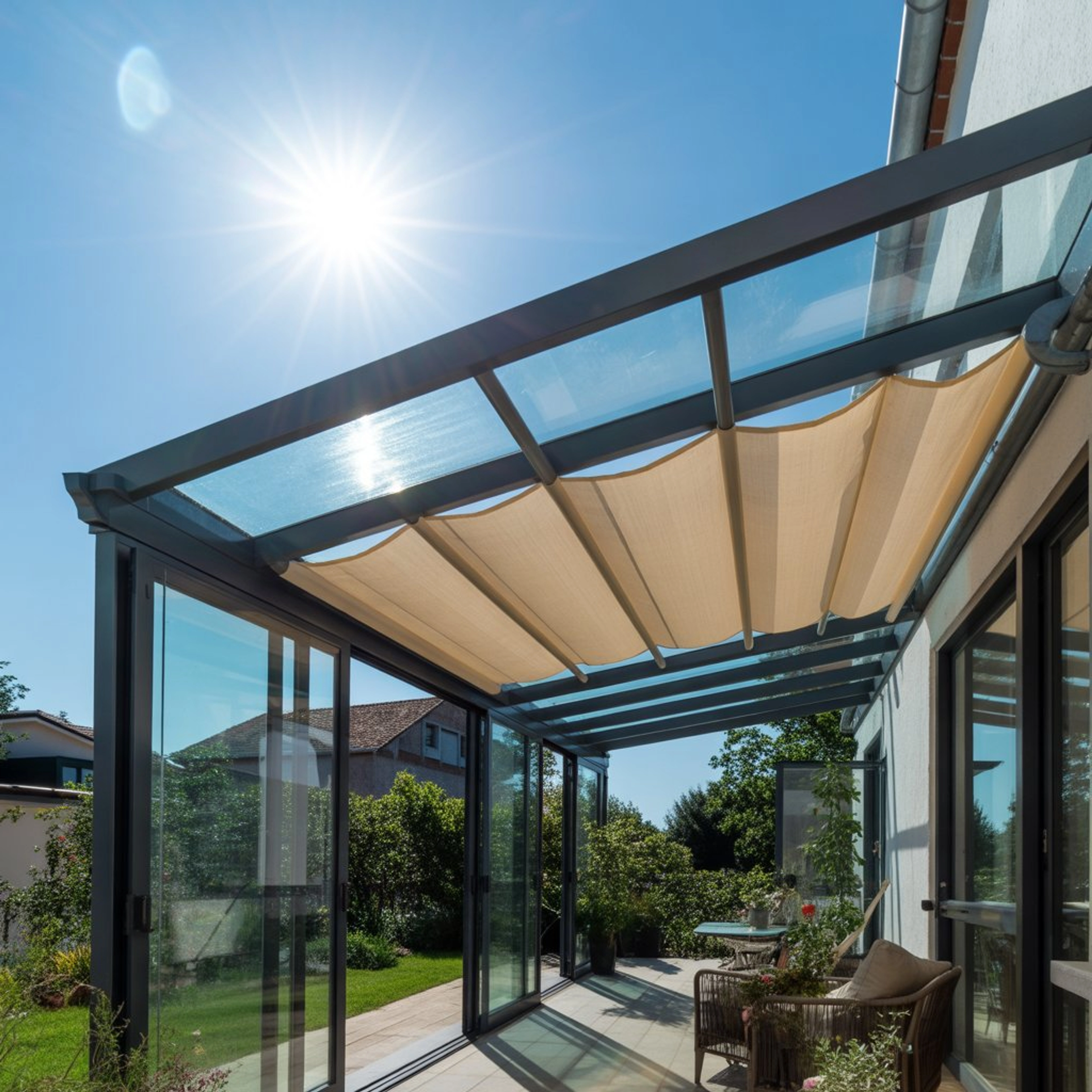 Comment nettoyer une véranda en hauteur ?