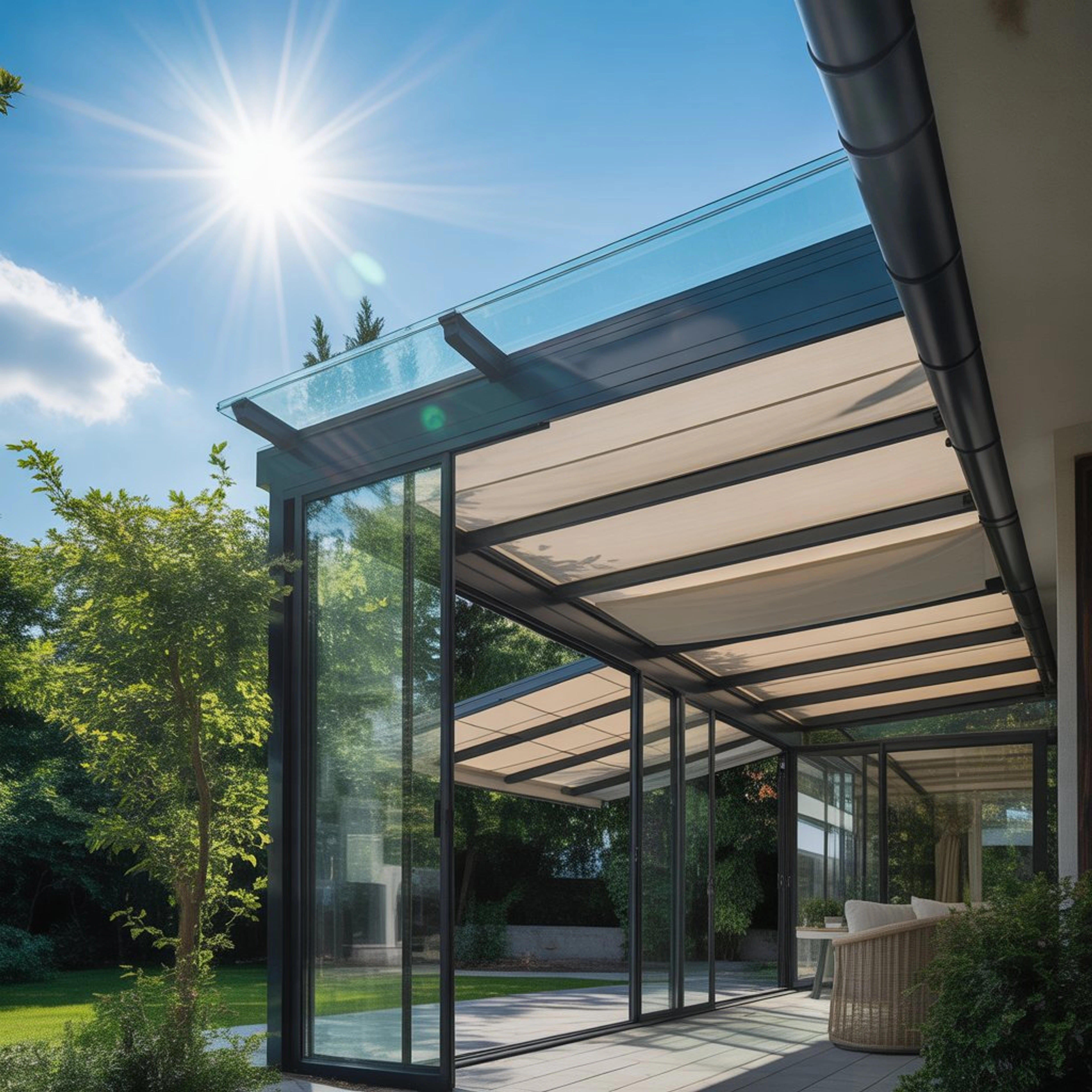 Comment nettoyer une véranda en hauteur ?