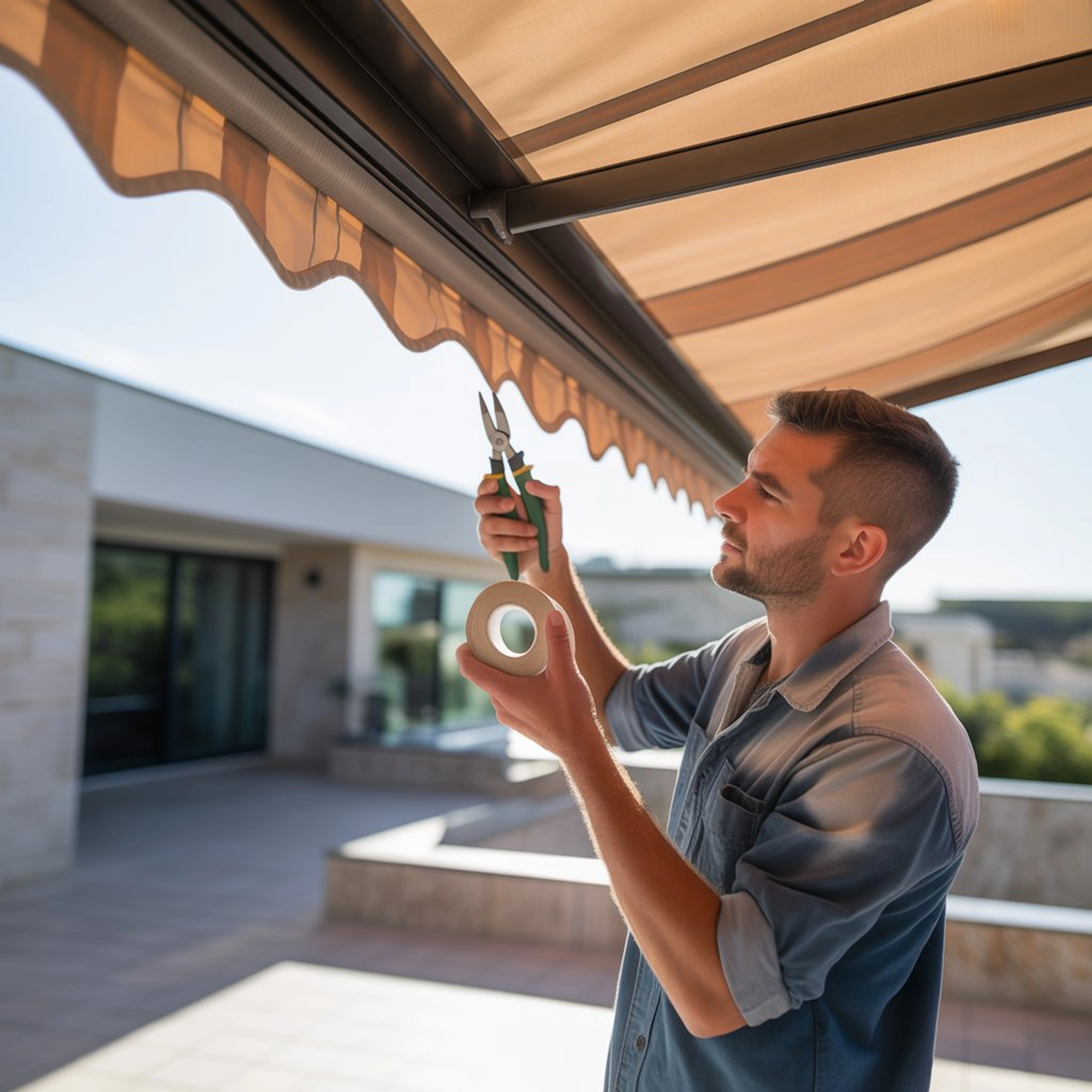 Pourquoi mon store banne se ferme mal d’un côté ?
