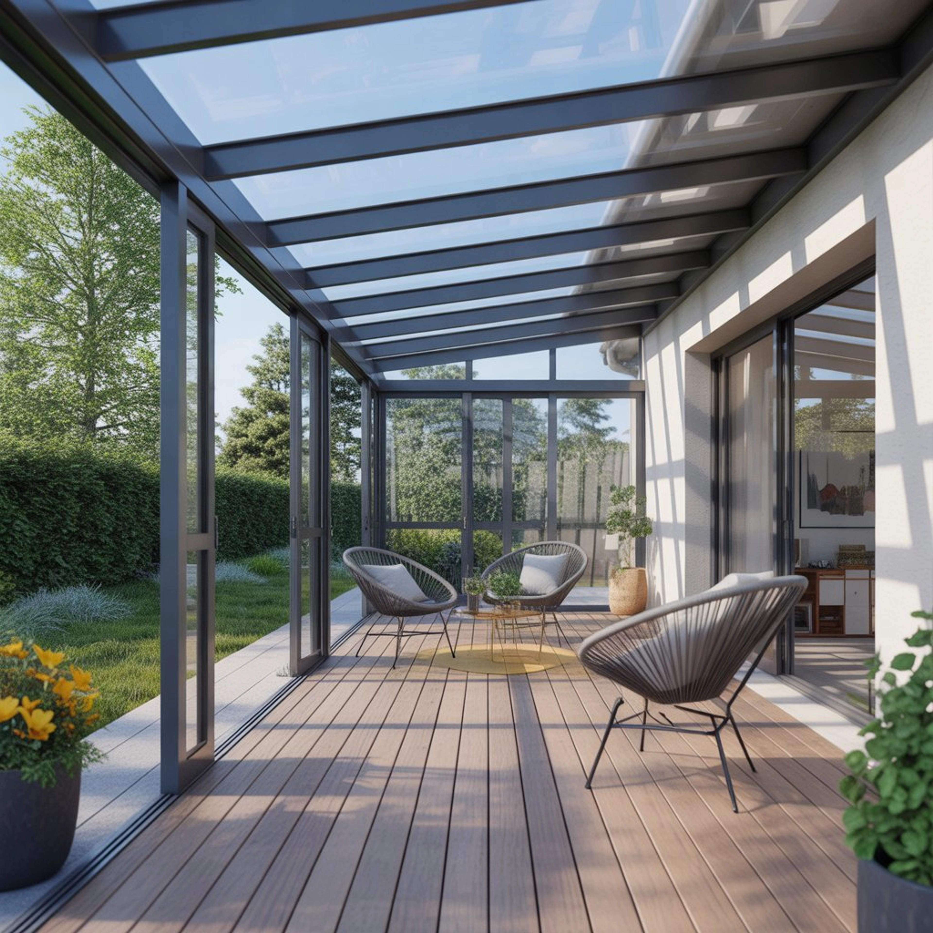 Comment nettoyer une véranda en hauteur ?