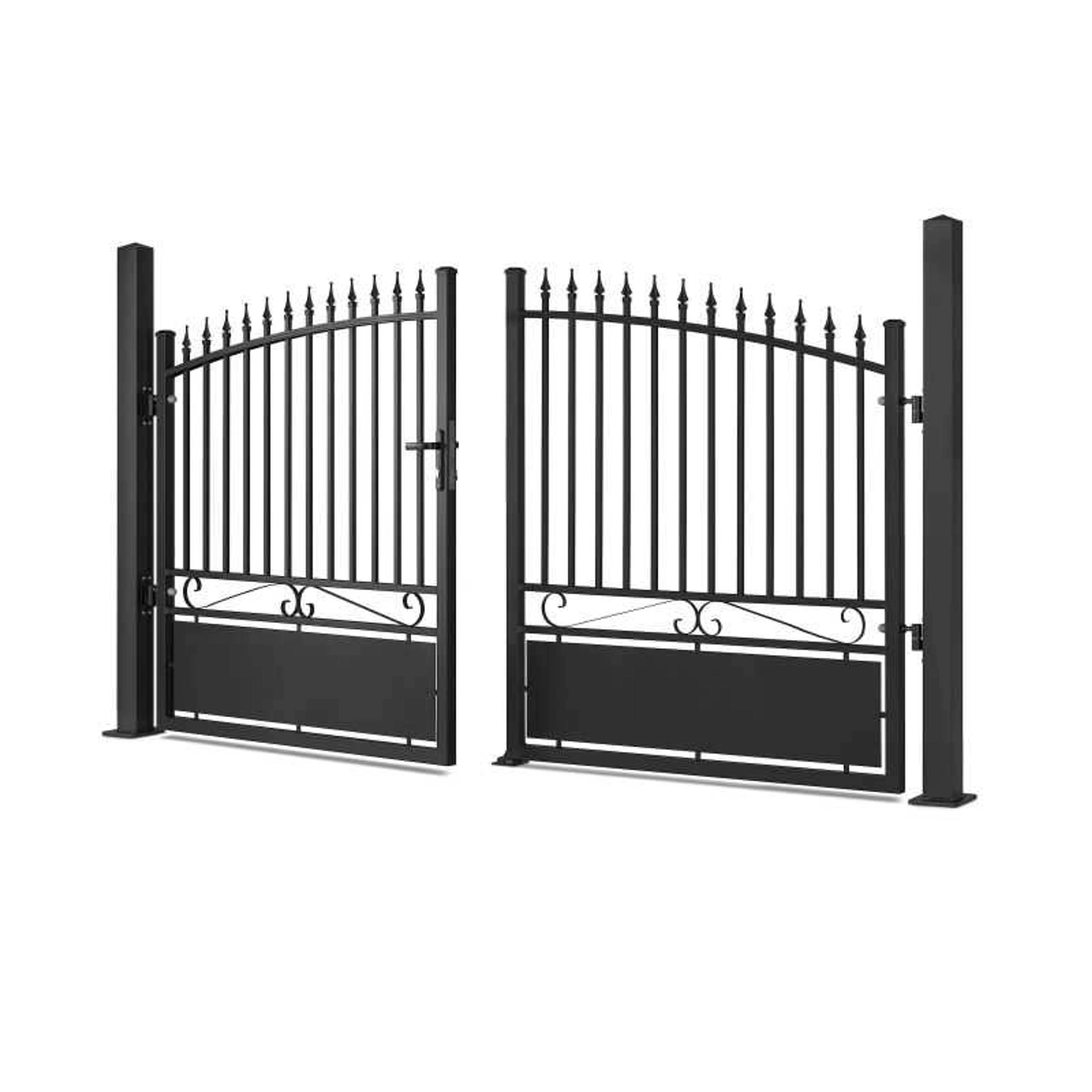 Quelle distance entre poteaux pour portail de 3m ?